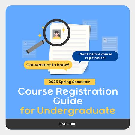 2025 Spring Semester Course Registration Guide for Undergraduate